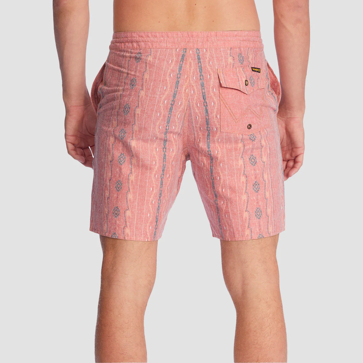 Billabong Wrangler Wesley LO Tide 18" Boardshorts Washed Red - Image 2
