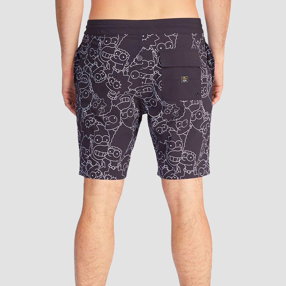 Billabong X Simpsons Family Keyline 18.5" Boardshorts Black - Image 2