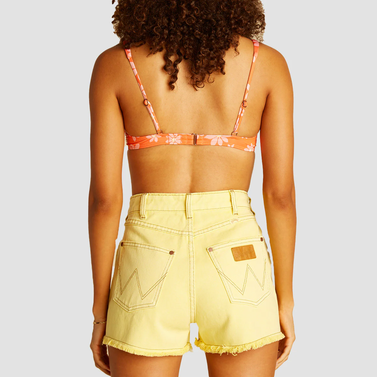 Billabong X Wrangler Showdown Denim Shorts Sol Rider - Womens - Image 2