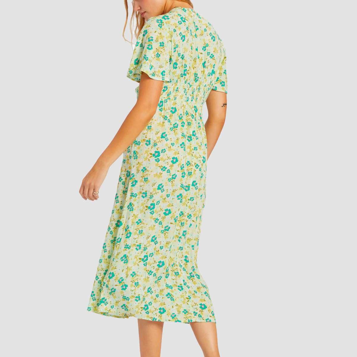 Billabong Your Girl Dress Limelight - Image 3