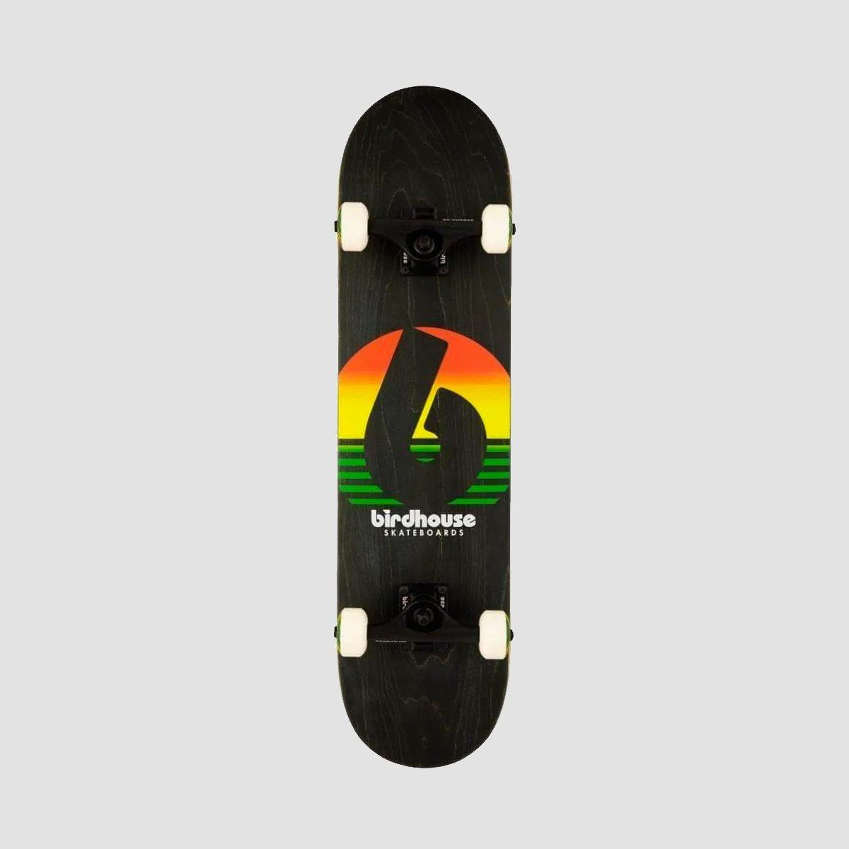 Birdhouse Sunset Stage 3 Skateboard Rasta - 7.75"