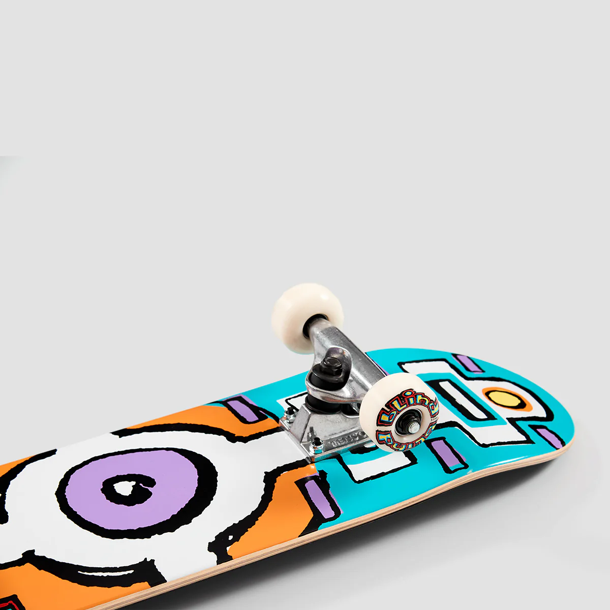 Blind Round Space FP Soft Top Micro Skateboard Teal - 6.75" - Image 3