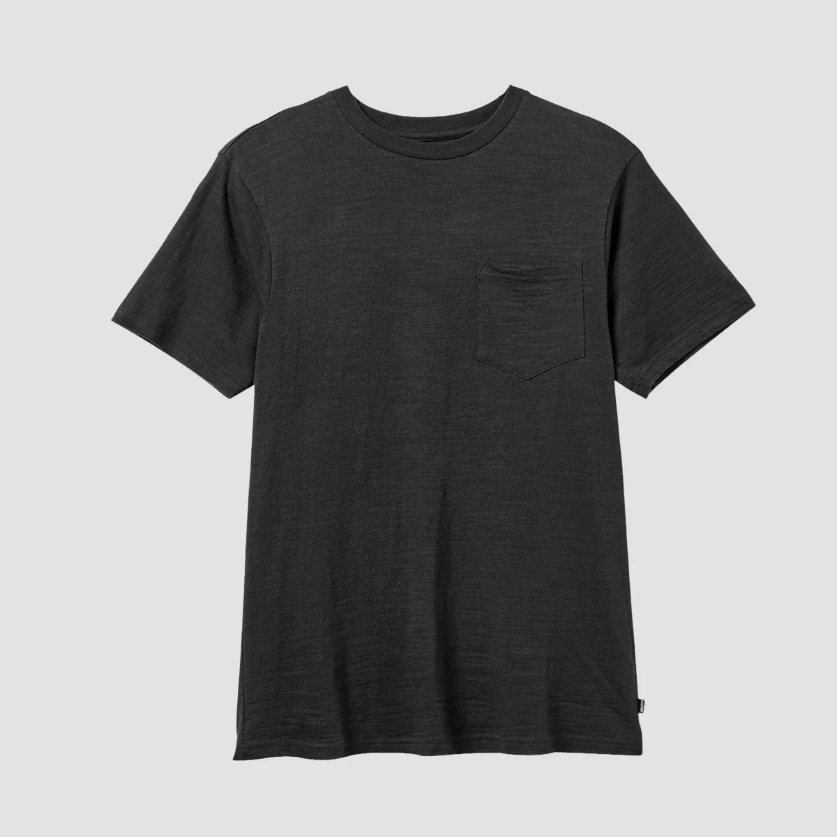 Brixton Basic Slub Pocket T-Shirt Black - Image 2