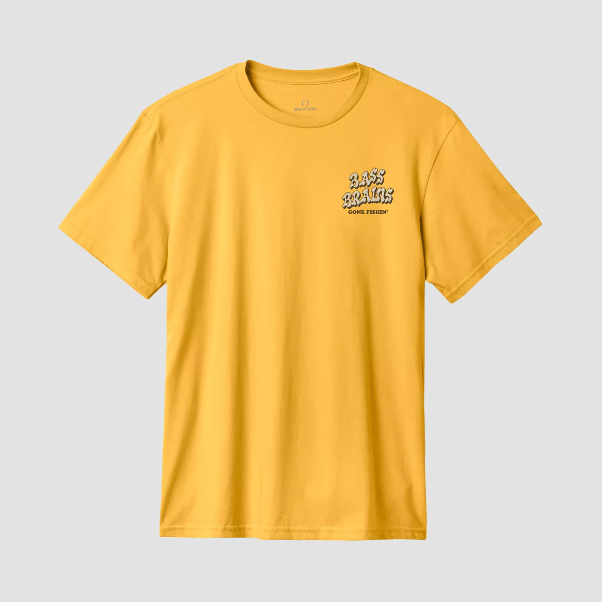 Brixton Bass Brains GF T-Shirt Ray - Image 2
