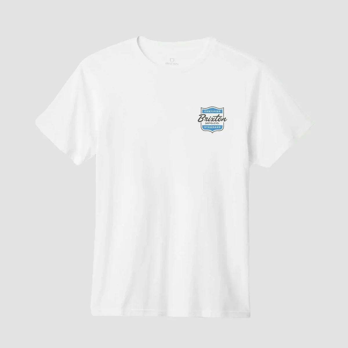 Brixton Brooker T-Shirt White - Image 2