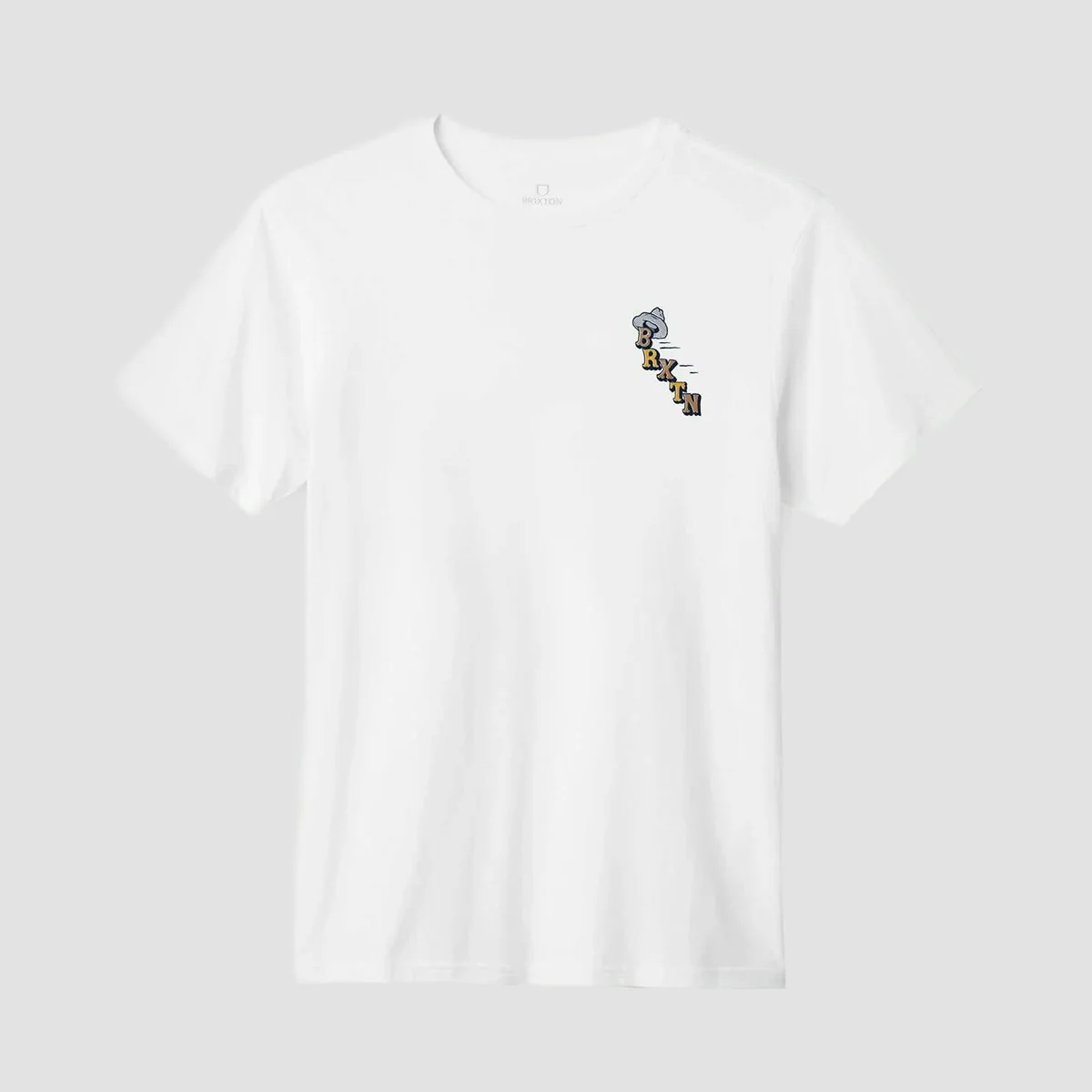 Brixton Buck Club T-Shirt White - Image 2