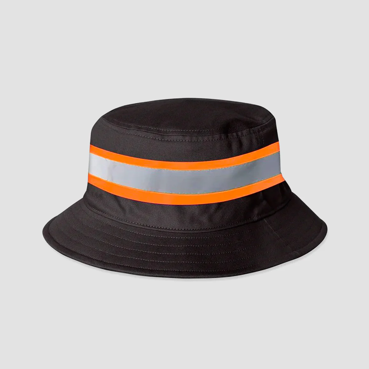 Brixton Builders Reversible Bucket Hat Charcoal/Black - Image 2