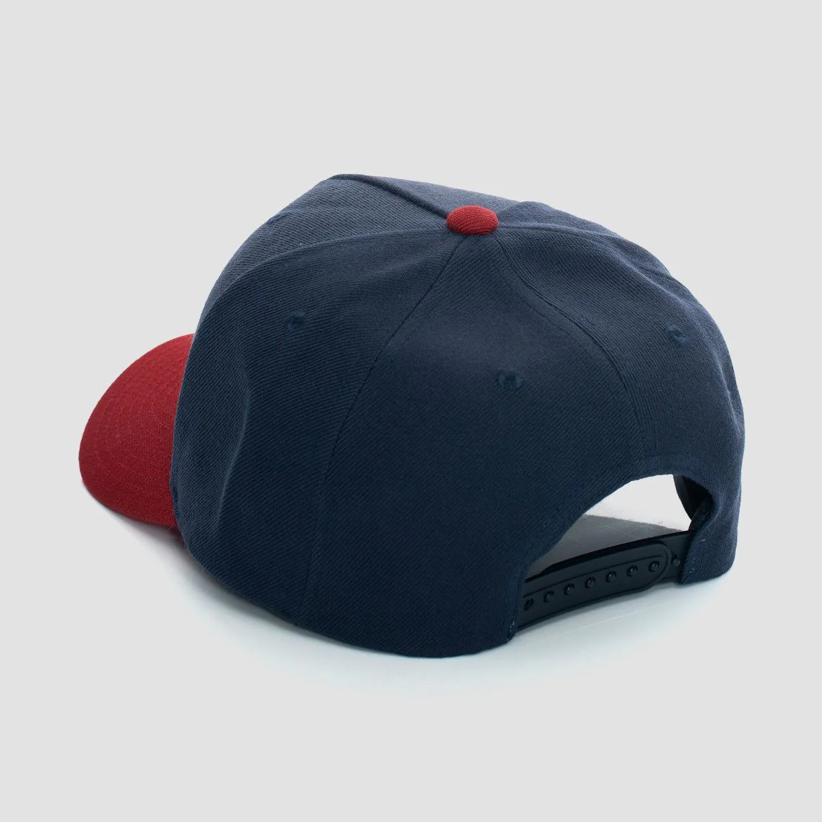 Brixton Crest C MP Snapback Cap Washed Navy/Island Berry - Image 2