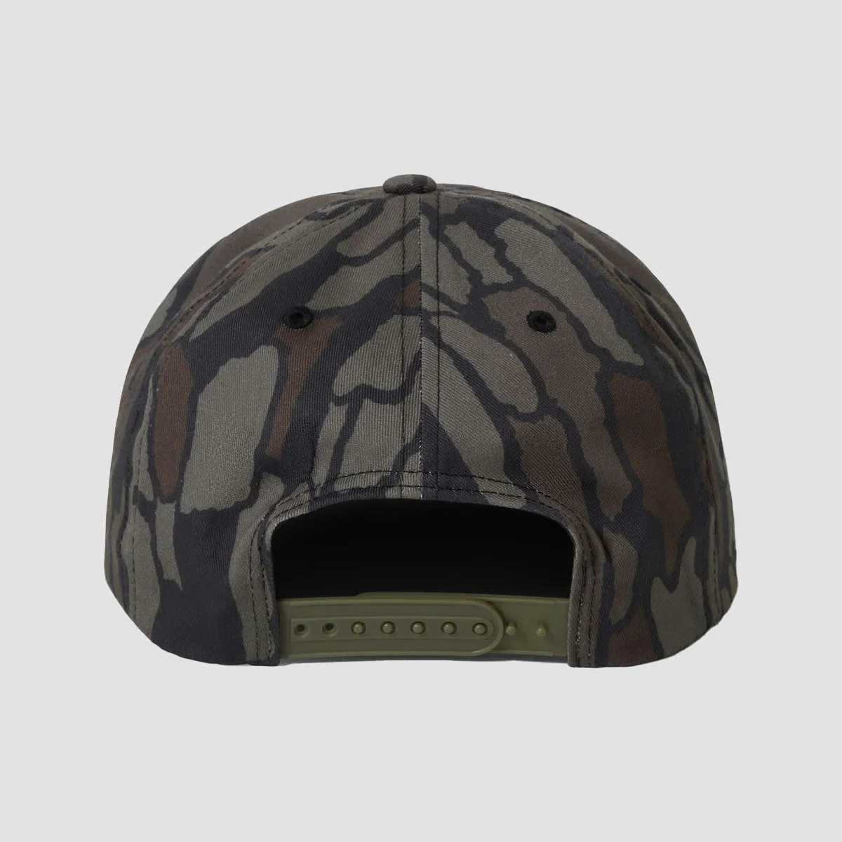 Brixton Grade HP Snapback Cap Bark Camo - Image 2