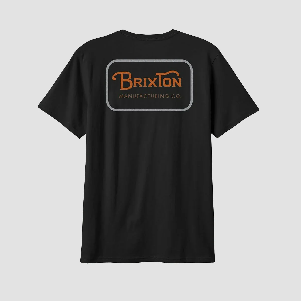 Brixton Grade T-Shirt Black/Rust/Smoke Grey - Image 2