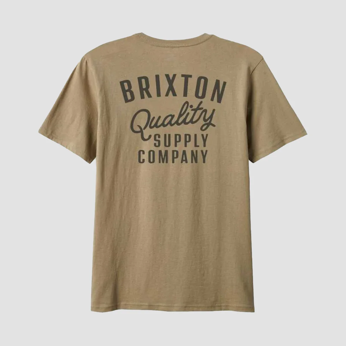 Brixton Hubal Tailored T-Shirt Oatmeal - Image 2
