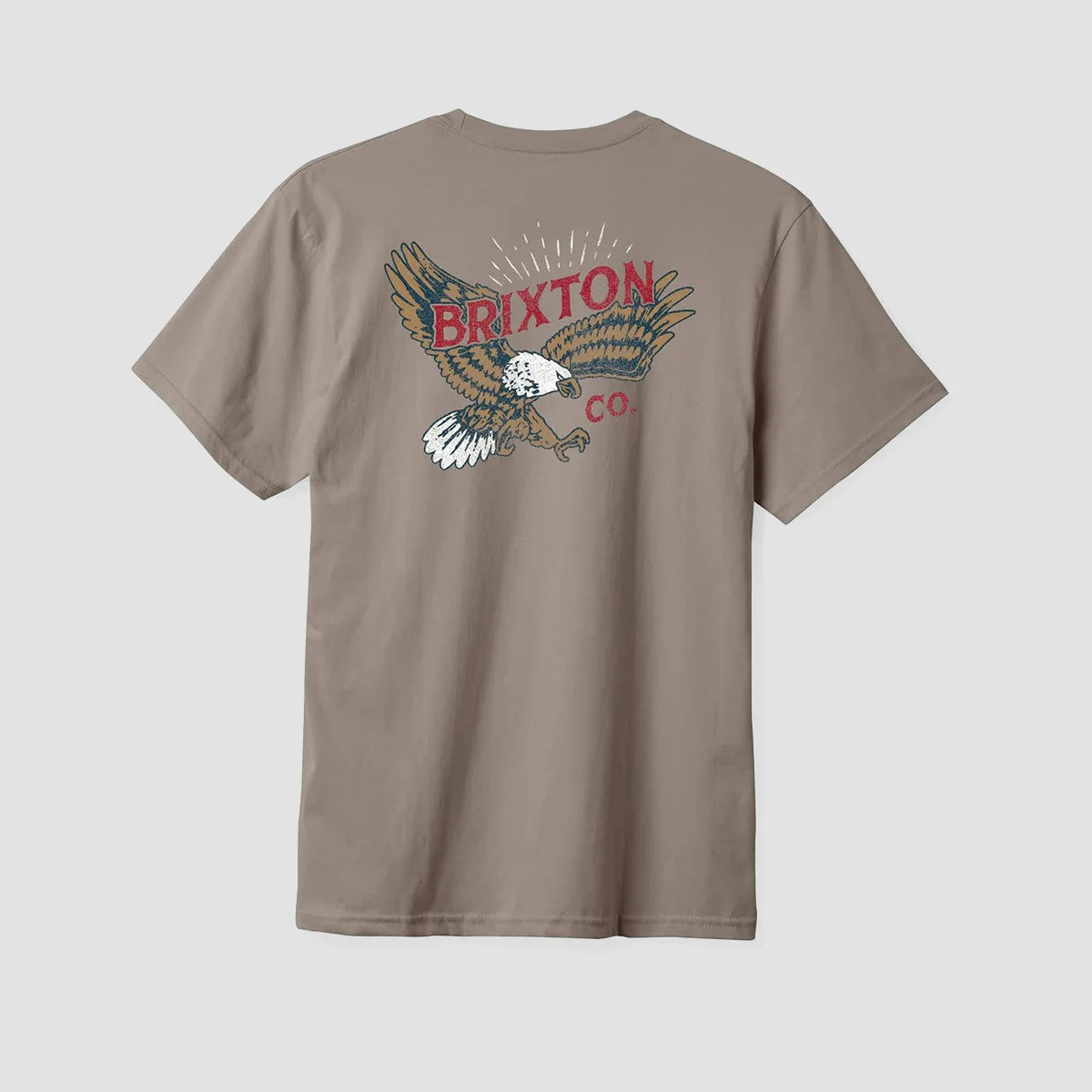 Brixton Keller T-Shirt Cinder Worn Wash - Image 2