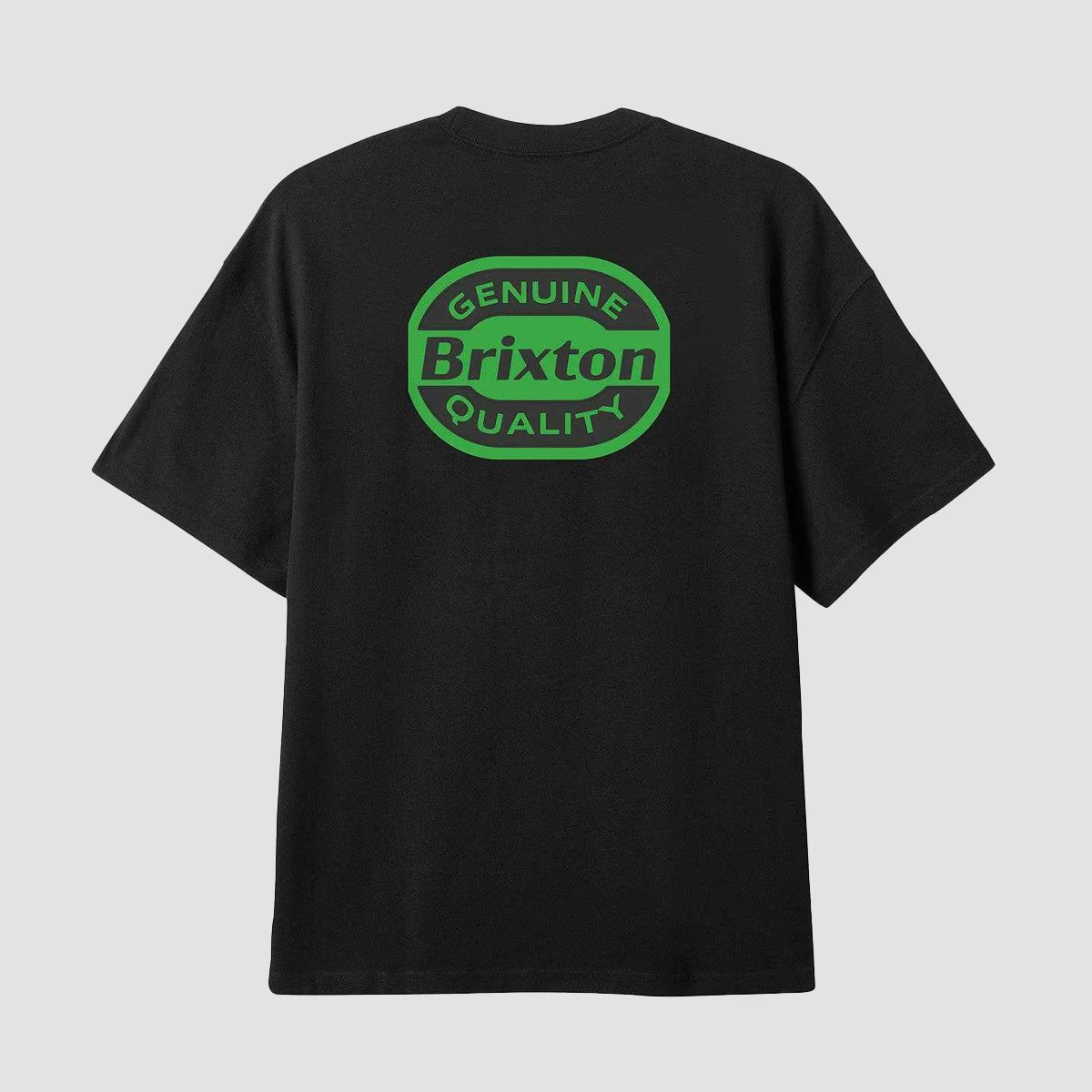 Brixton Neon Keaton T-Shirt Black - Image 2