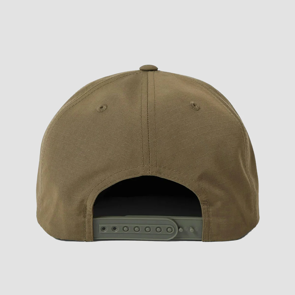 Brixton Oath III Snapback Cap Ivy Green Ripstop - Image 2