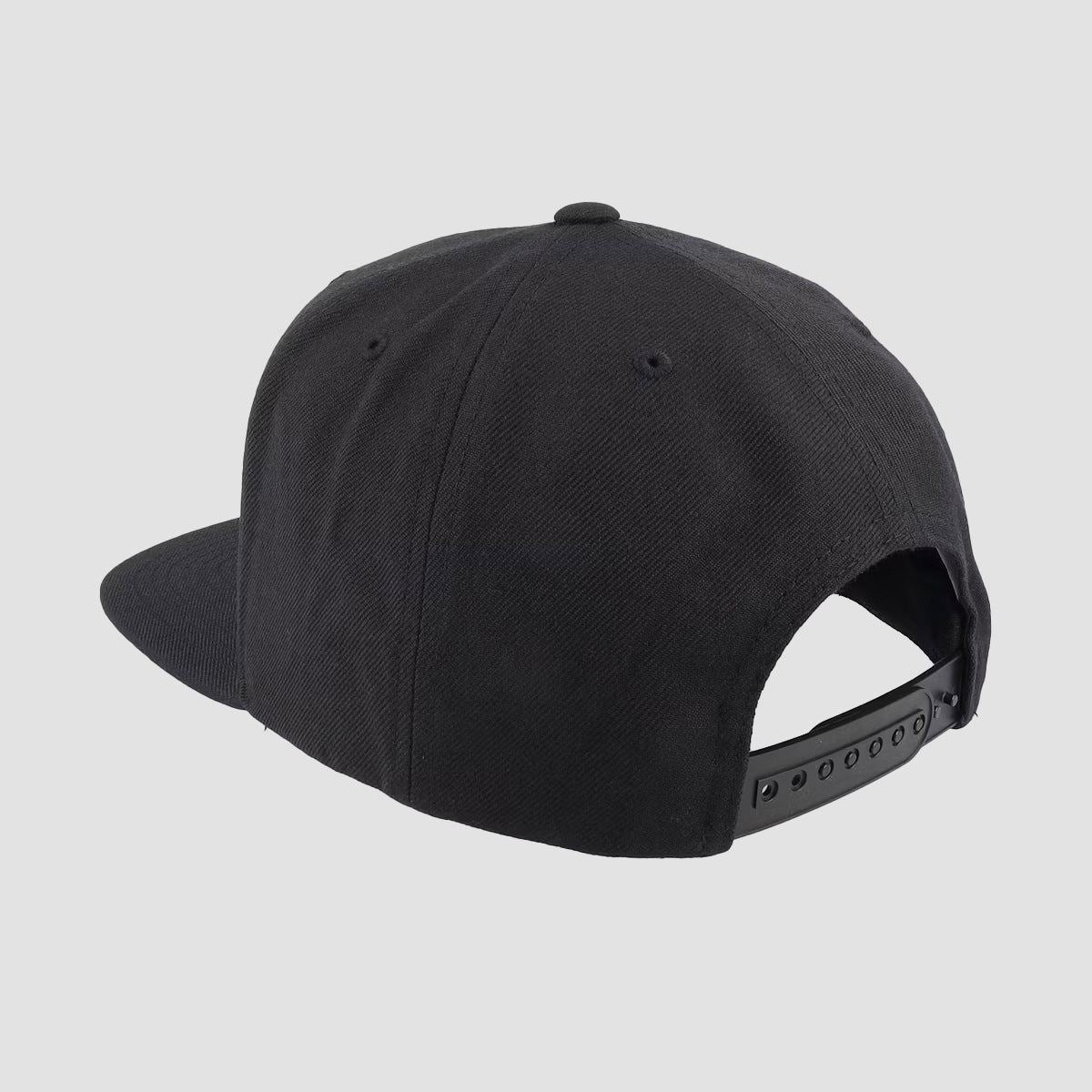 Brixton Oath III Snapback Cap Washed Black/Orange - Image 2