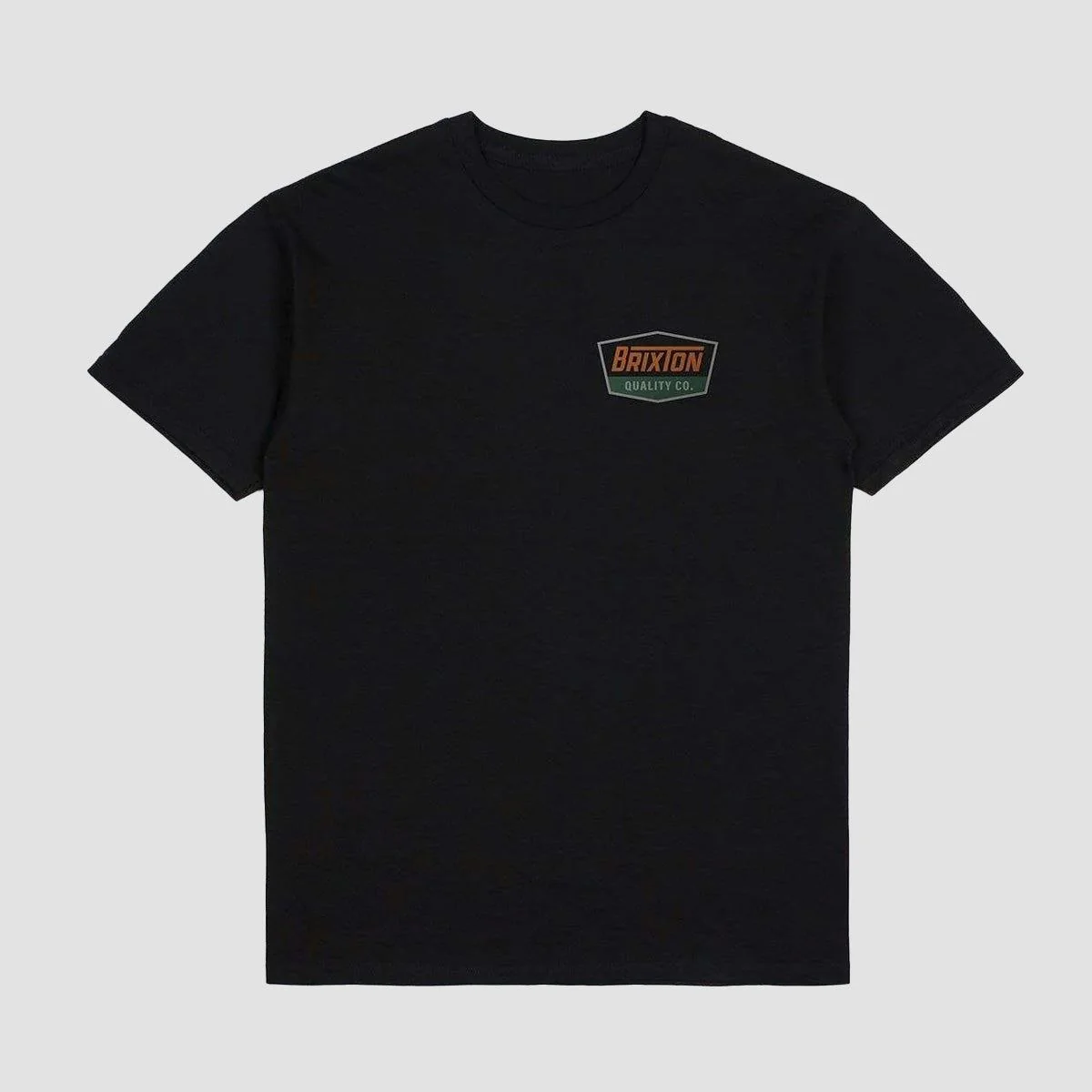 Brixton Regal T-Shirt Black/Rust - Image 2