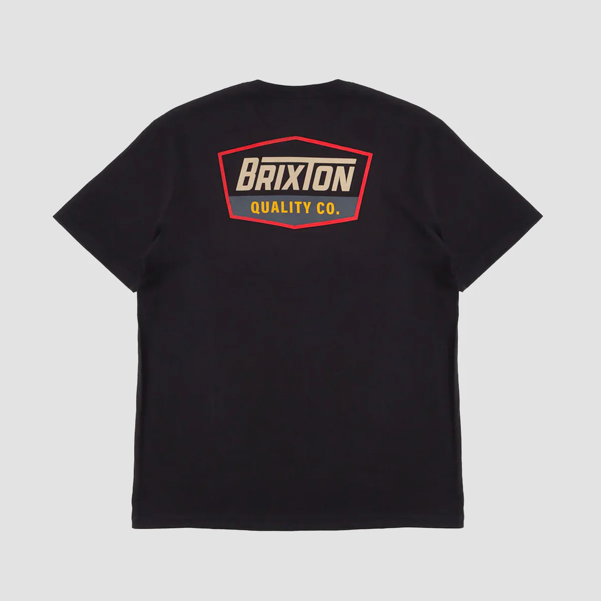 Brixton Regal T-Shirt Black/Sand - Image 2