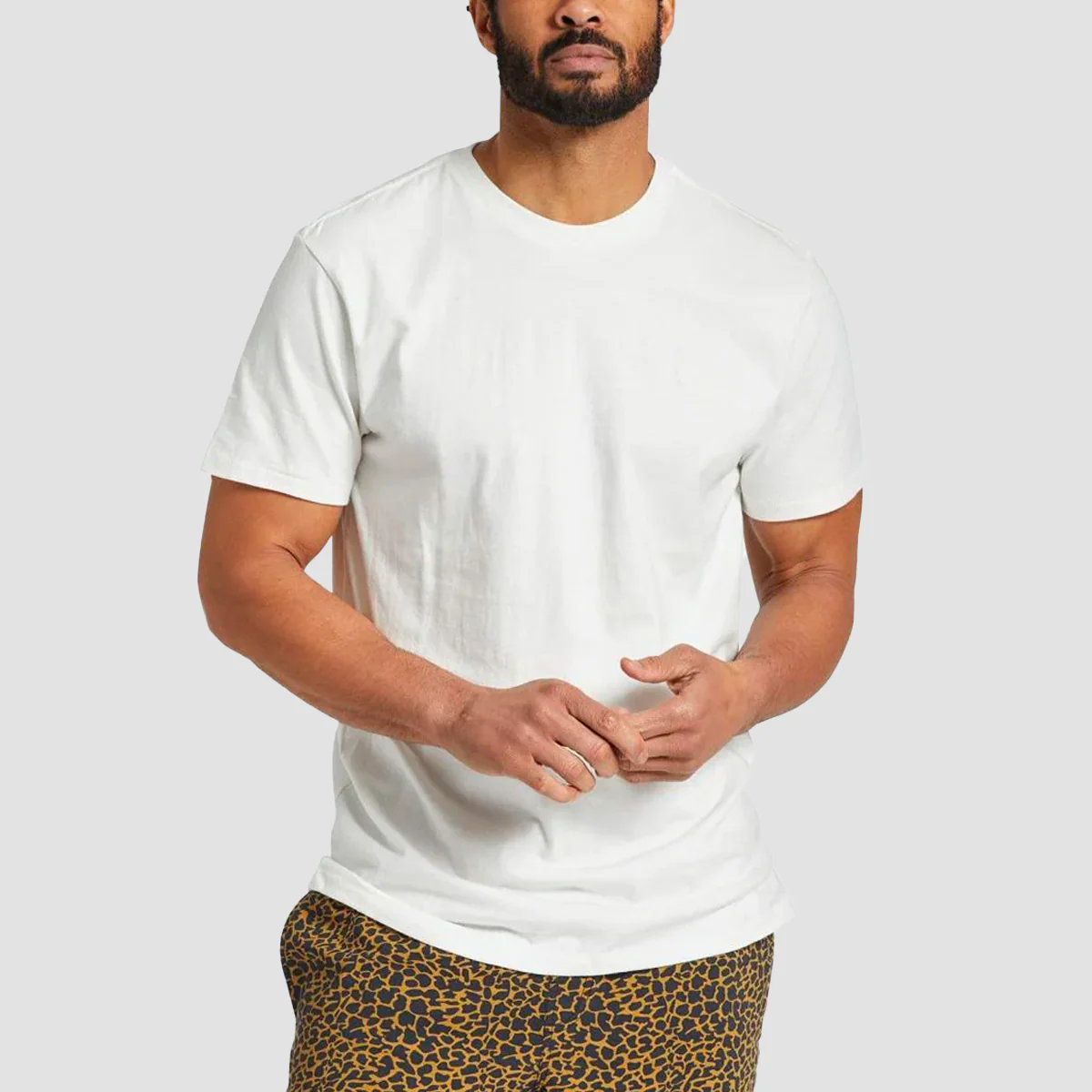Brixton Vintage Reserve T-Shirt Off White Vintage Wash - Unisex - Image 2