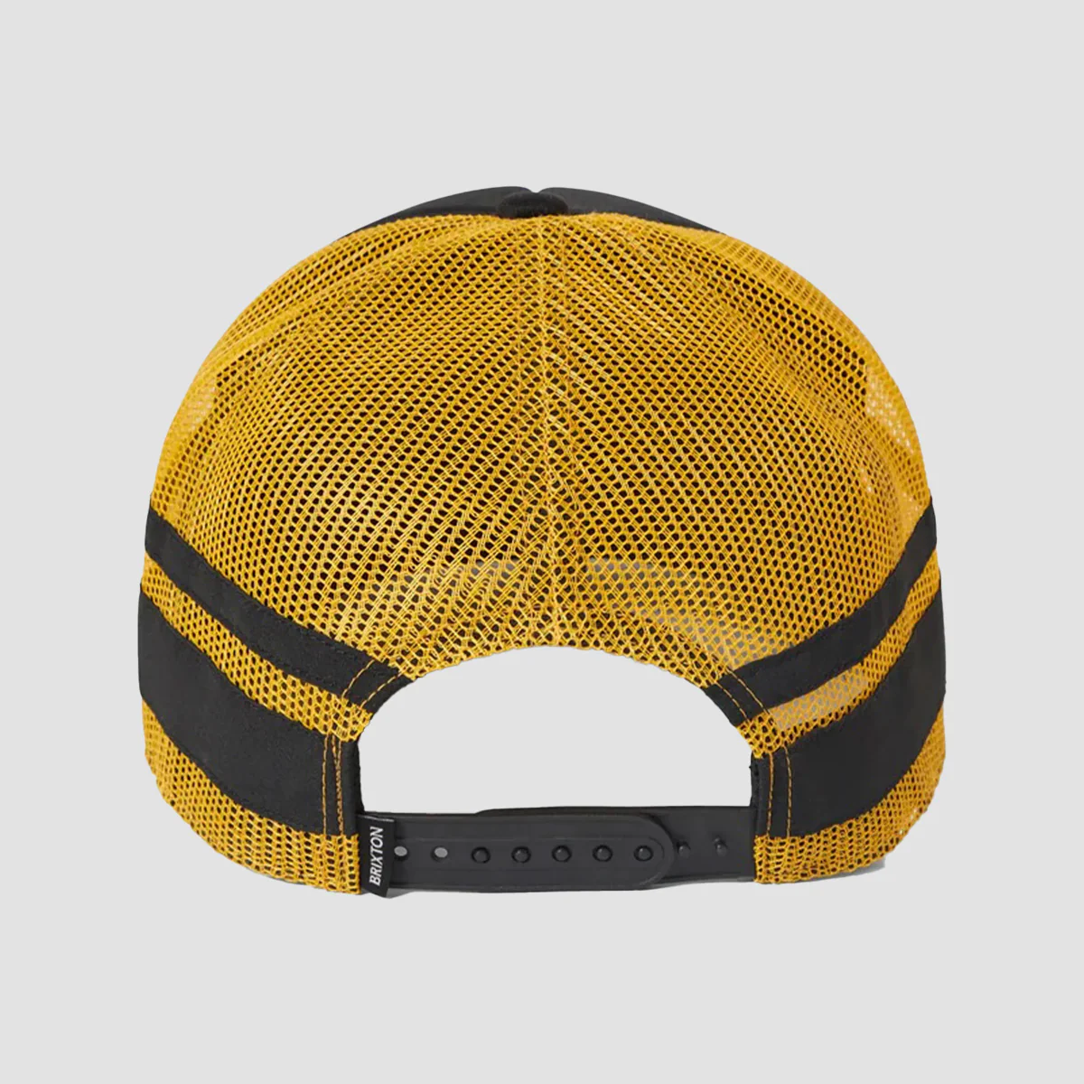 Brixton X Ford Built Tough MP Trucker Cap Burnt Rubber/Empire Yellow - Image 2