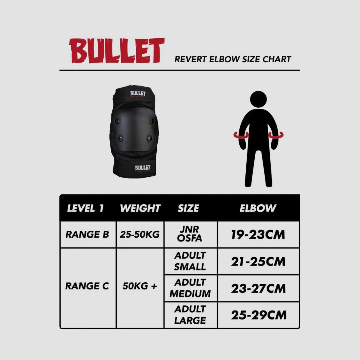 Bullet Revert Elbow Pads Black - Image 2