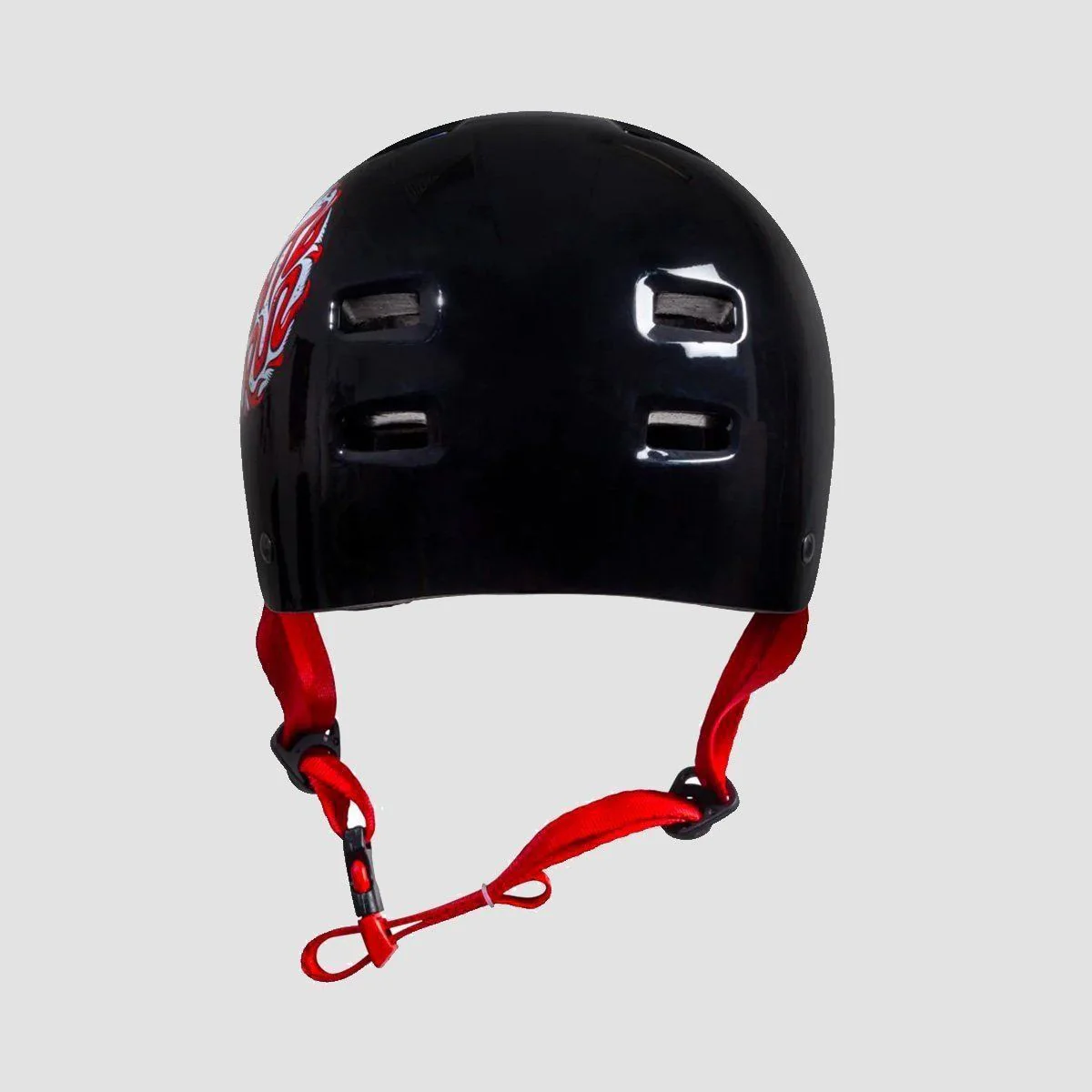 Bullet x Santa Cruz Eyeball Skate/Bmx Helmet Gloss Black - Kids - Image 3