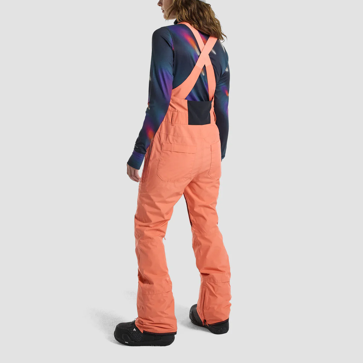 Burton Avalon GORE-TEX 2L Snow Bib Pants Peach Echo - Womens - Image 2