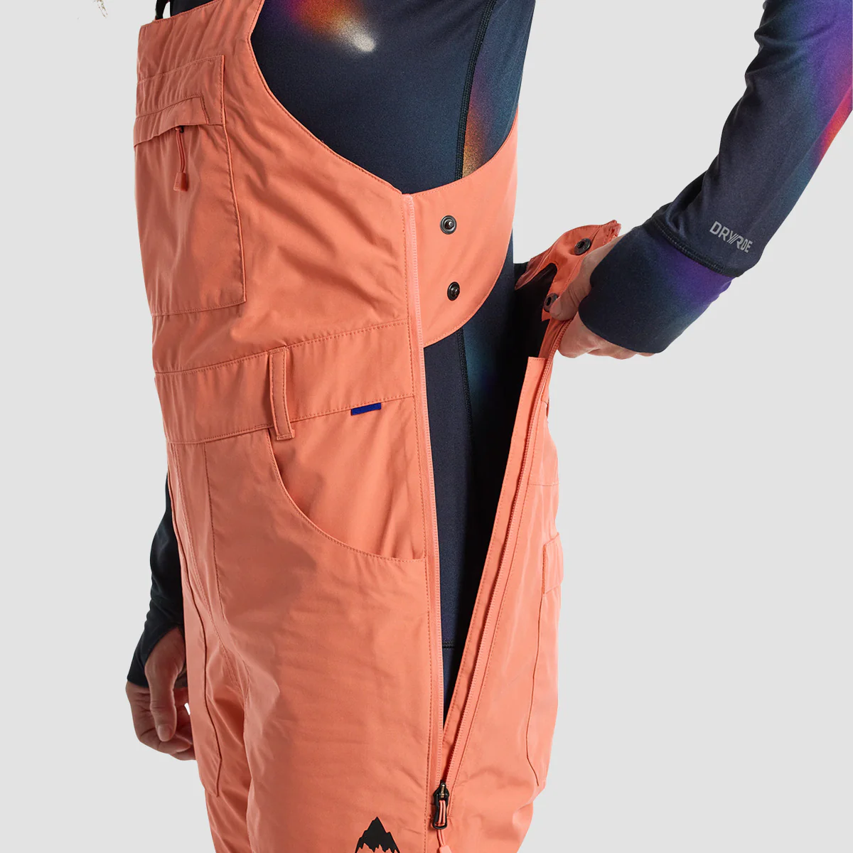 Burton Avalon GORE-TEX 2L Snow Bib Pants Peach Echo - Womens - Image 3