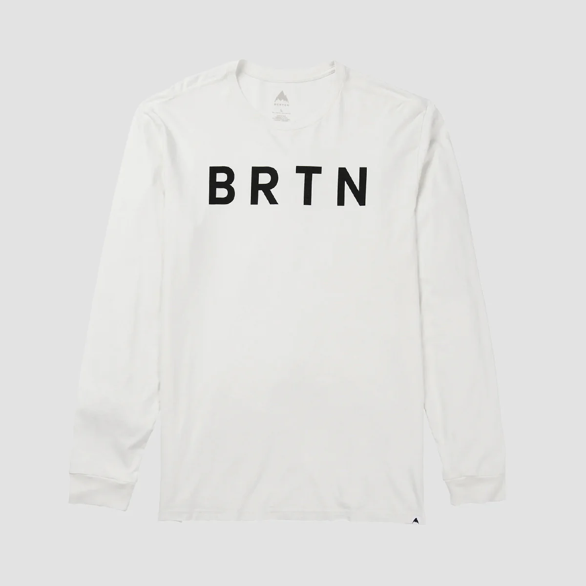 Burton BRTN Longsleeve T-Shirt Stout White - Image 2