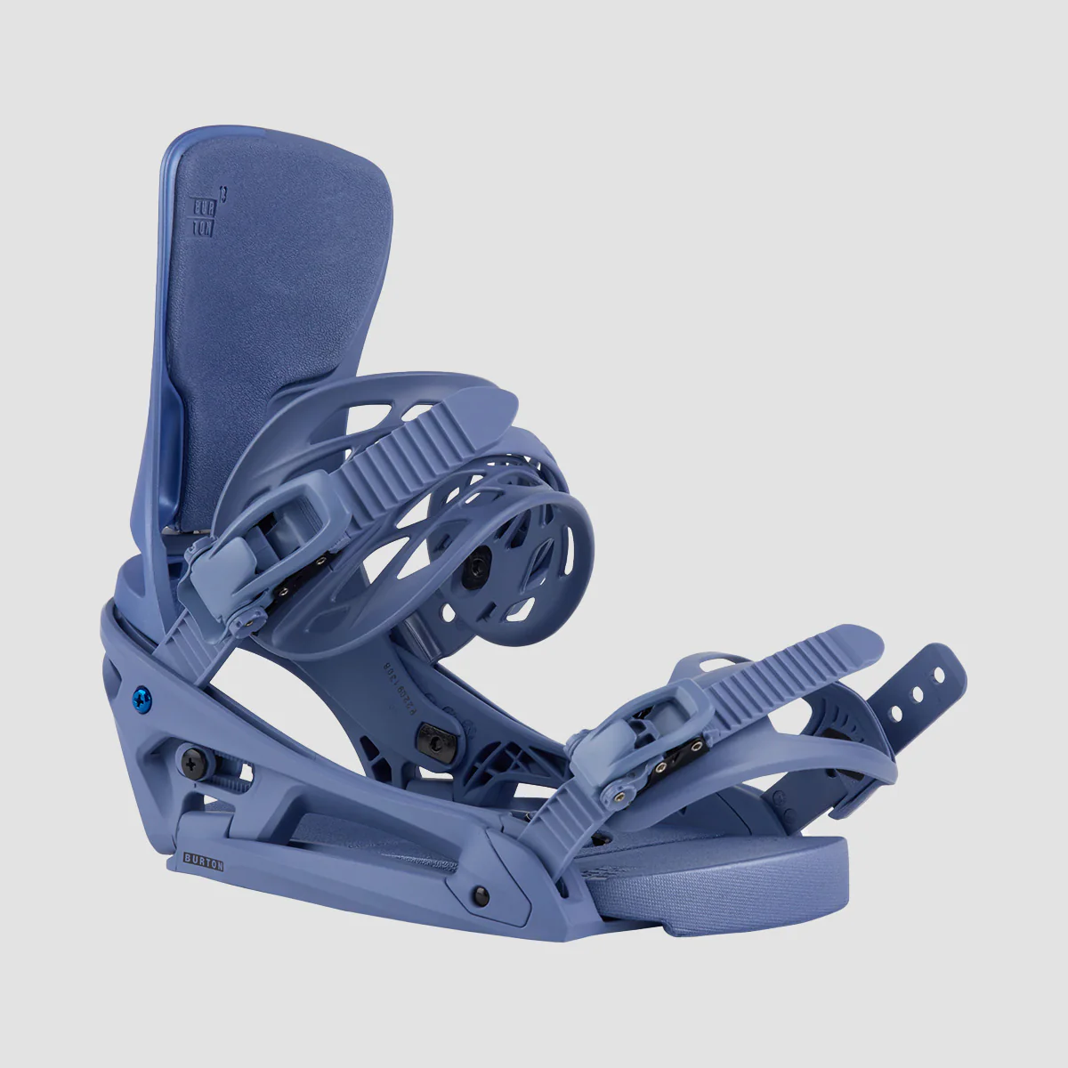 Burton Cartel EST Snowboard Bindings Slate Blue/Logo - Image 2