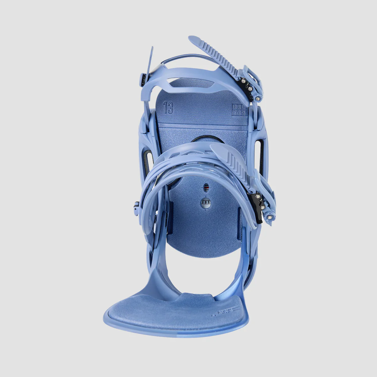 Burton Cartel EST Snowboard Bindings Slate Blue/Logo - Image 3