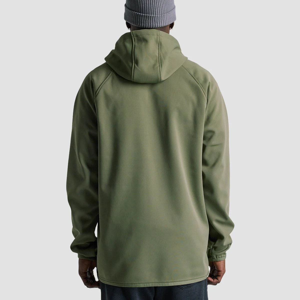 Burton Crown Weatherproof Snow Pullover Fleece Forest Moss - Image 2