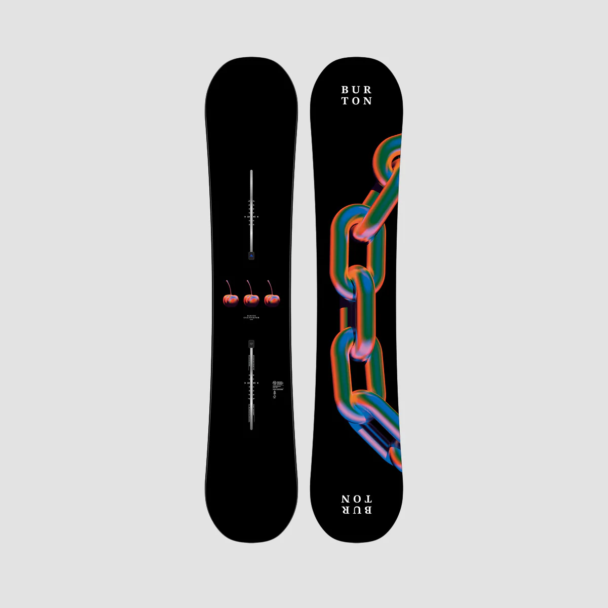 Burton Cultivator Flat Top Snowboard Chain Link 155cm
