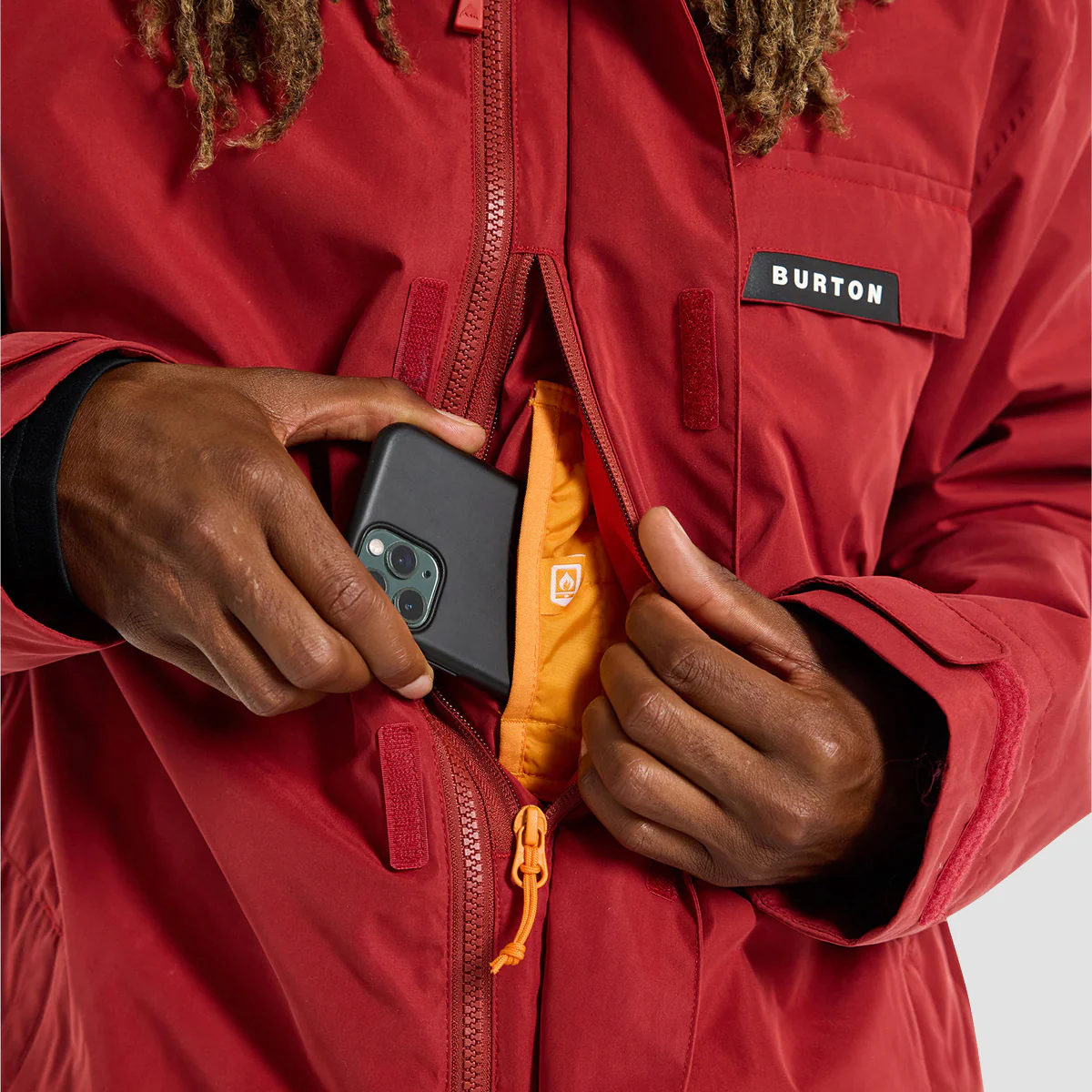 Burton Dunmore 2L Snow Jacket Sun Dried Tomato - Image 3