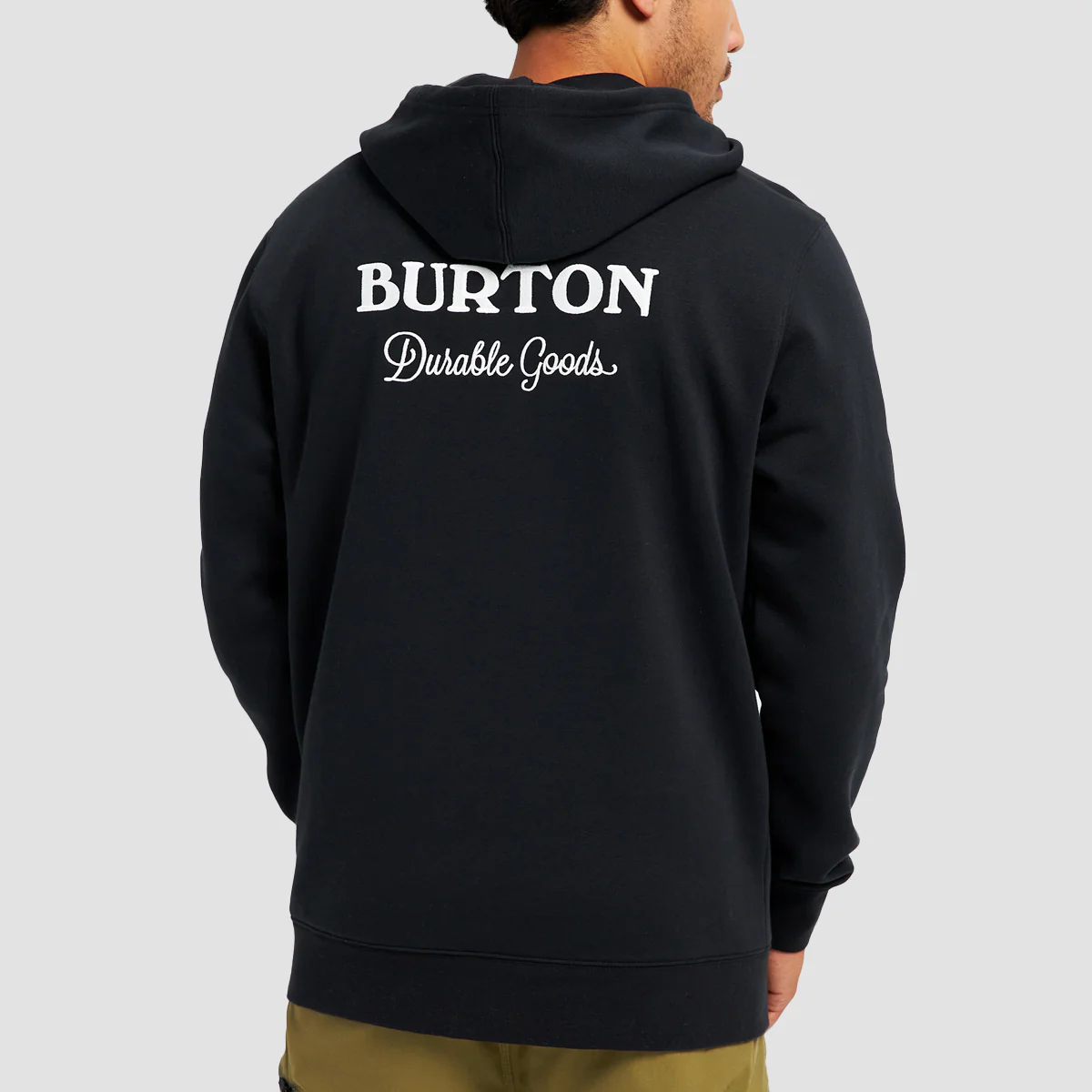 Burton Durable Goods Pullover Hoodie True Black - Image 2