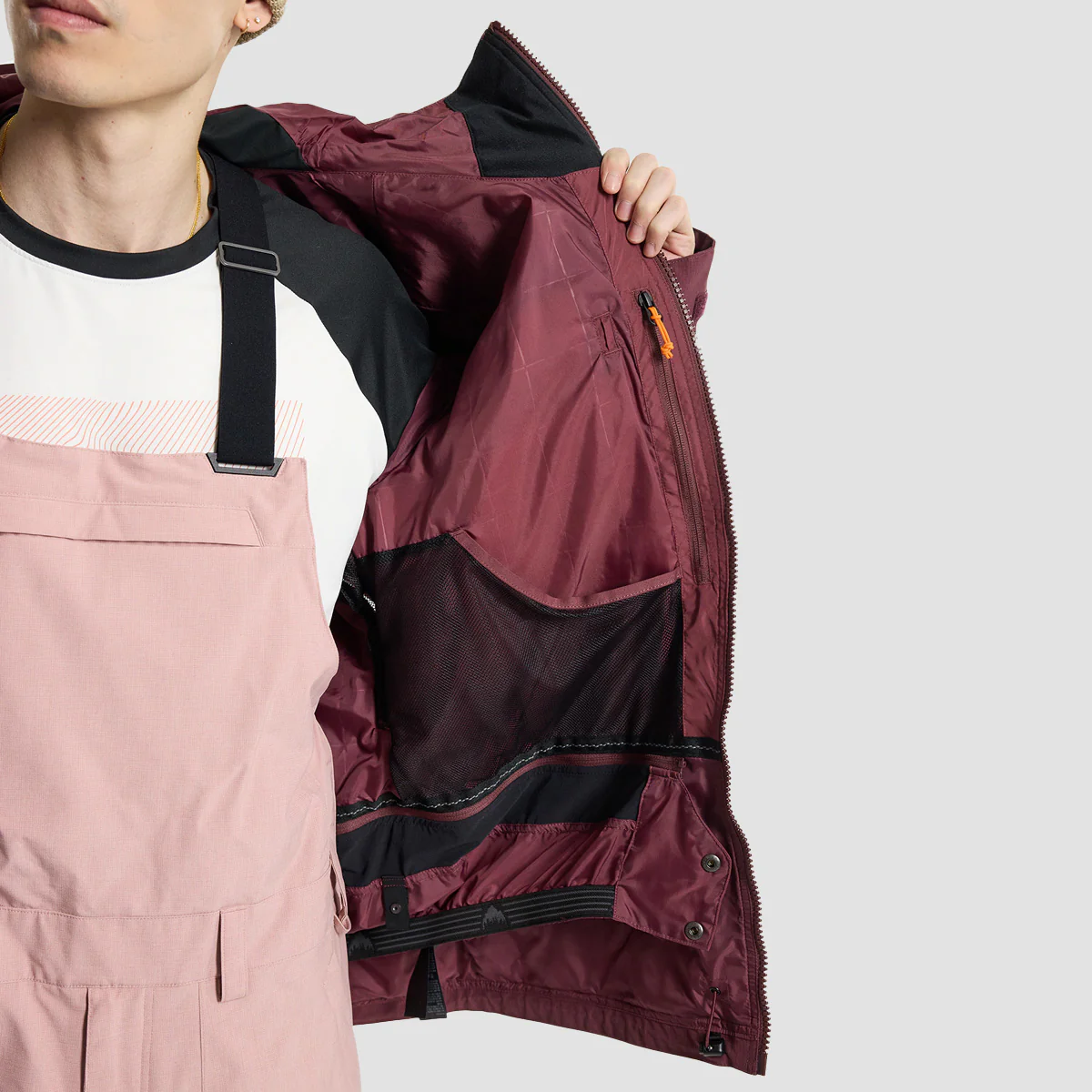 Burton Frostner 2L Snow Jacket Almandine - Image 3