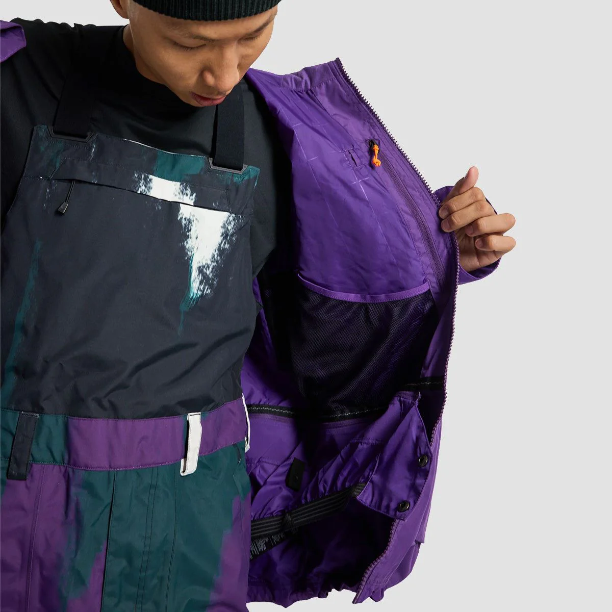 Burton Frostner 2L Snow Jacket Imperial Purple - Image 3