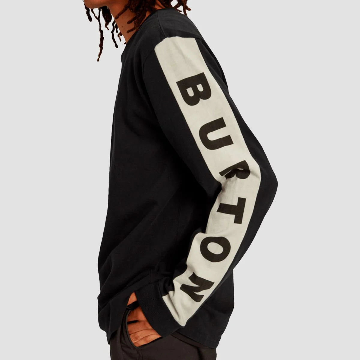 Burton Lowball LongsleeveTee True Black - Image 2
