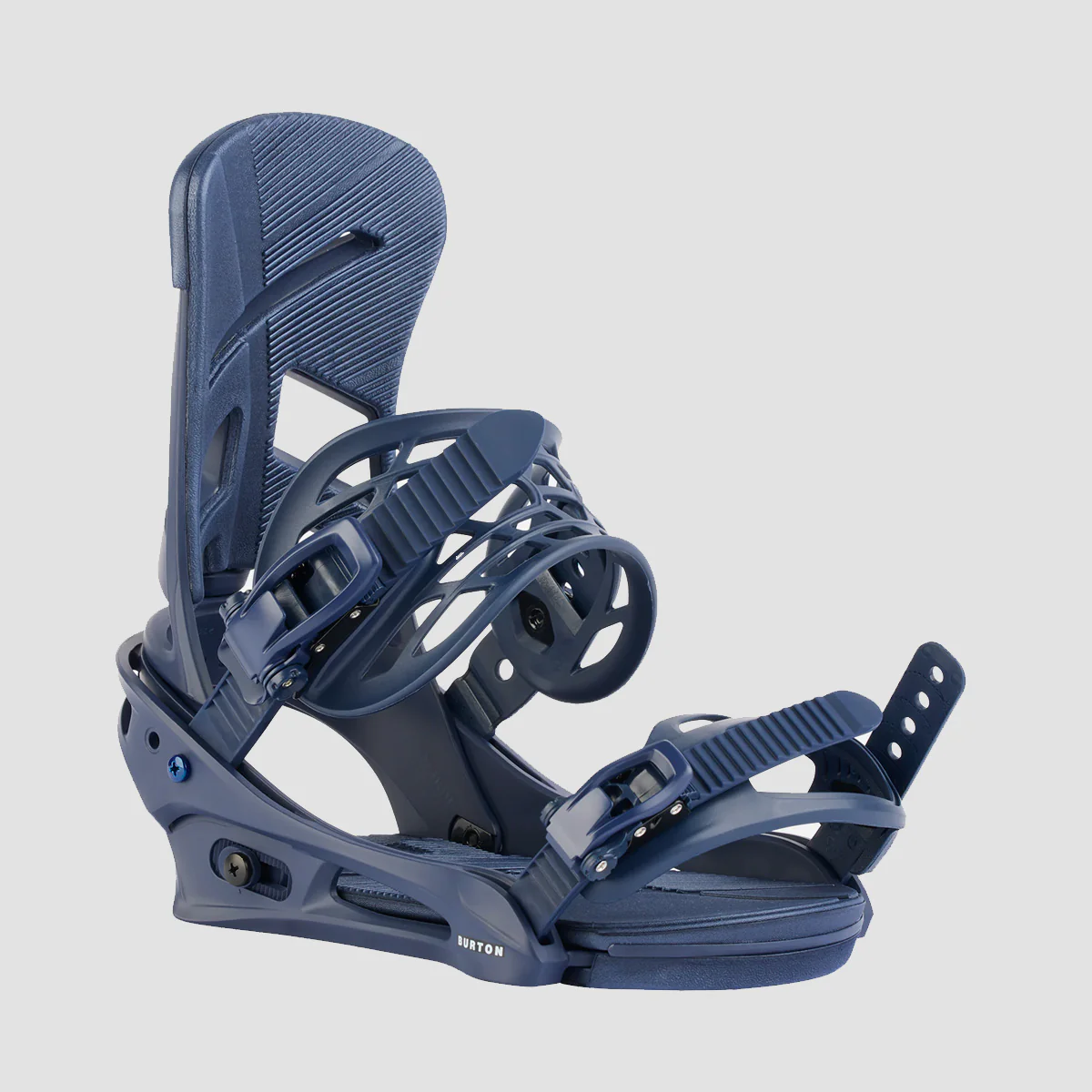 Burton Mission Re:Flex Snowboard Bindings Dress Blue - Image 2