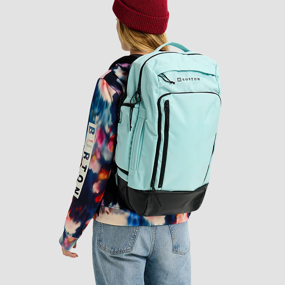 Burton Multipath 27L Travel Backpack Light Teal - Image 2