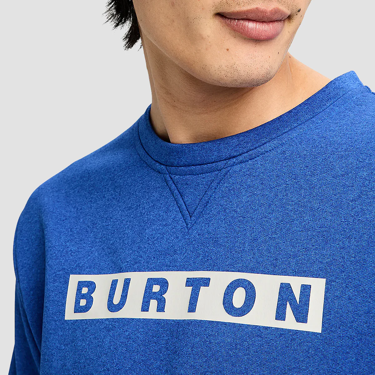 Burton Oak Crew Sweatshirt Jake Blue Heather - Image 2
