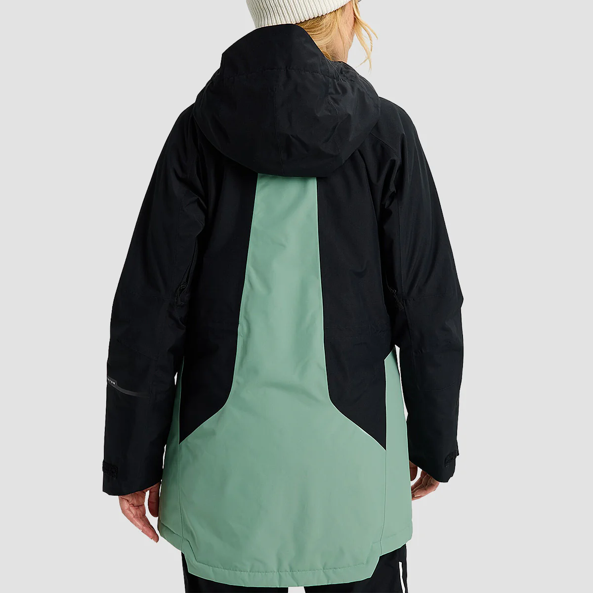 Burton Reserve 2L Insulated Snow Jacket True Black/Soft Sage - Womens - Image 2