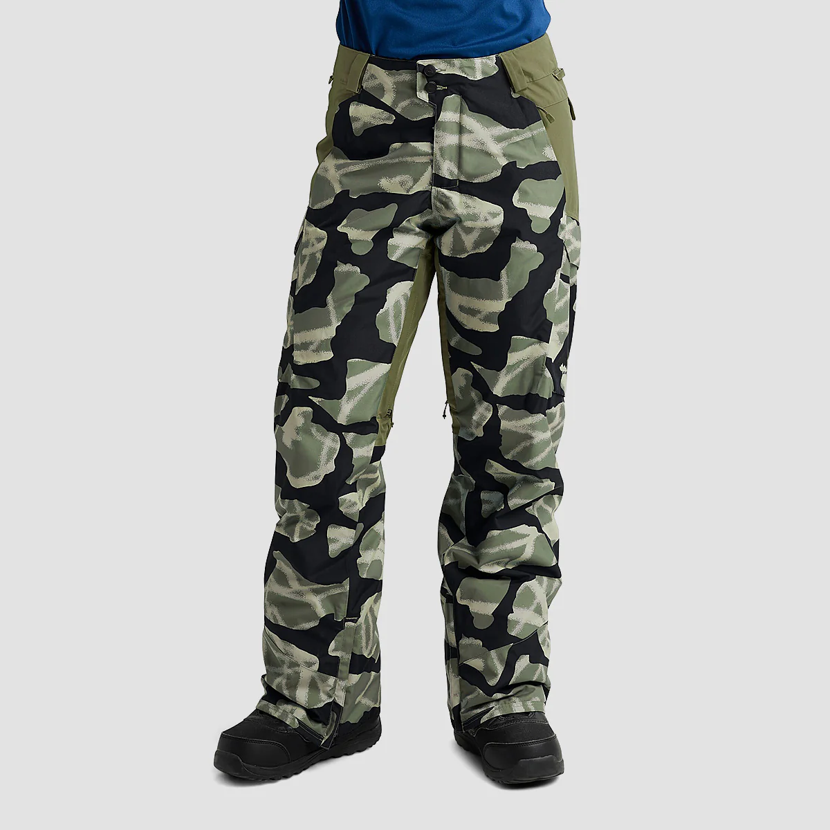 Burton Reserve 2L Insulated Snow Pants Graffiti Camo/Forest Moss - Womens