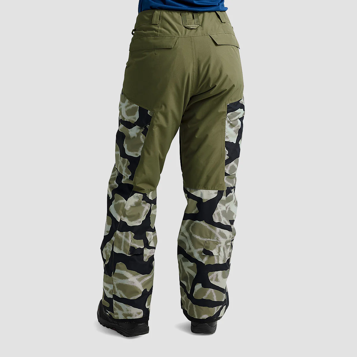 Burton Reserve 2L Insulated Snow Pants Graffiti Camo/Forest Moss - Womens - Image 2