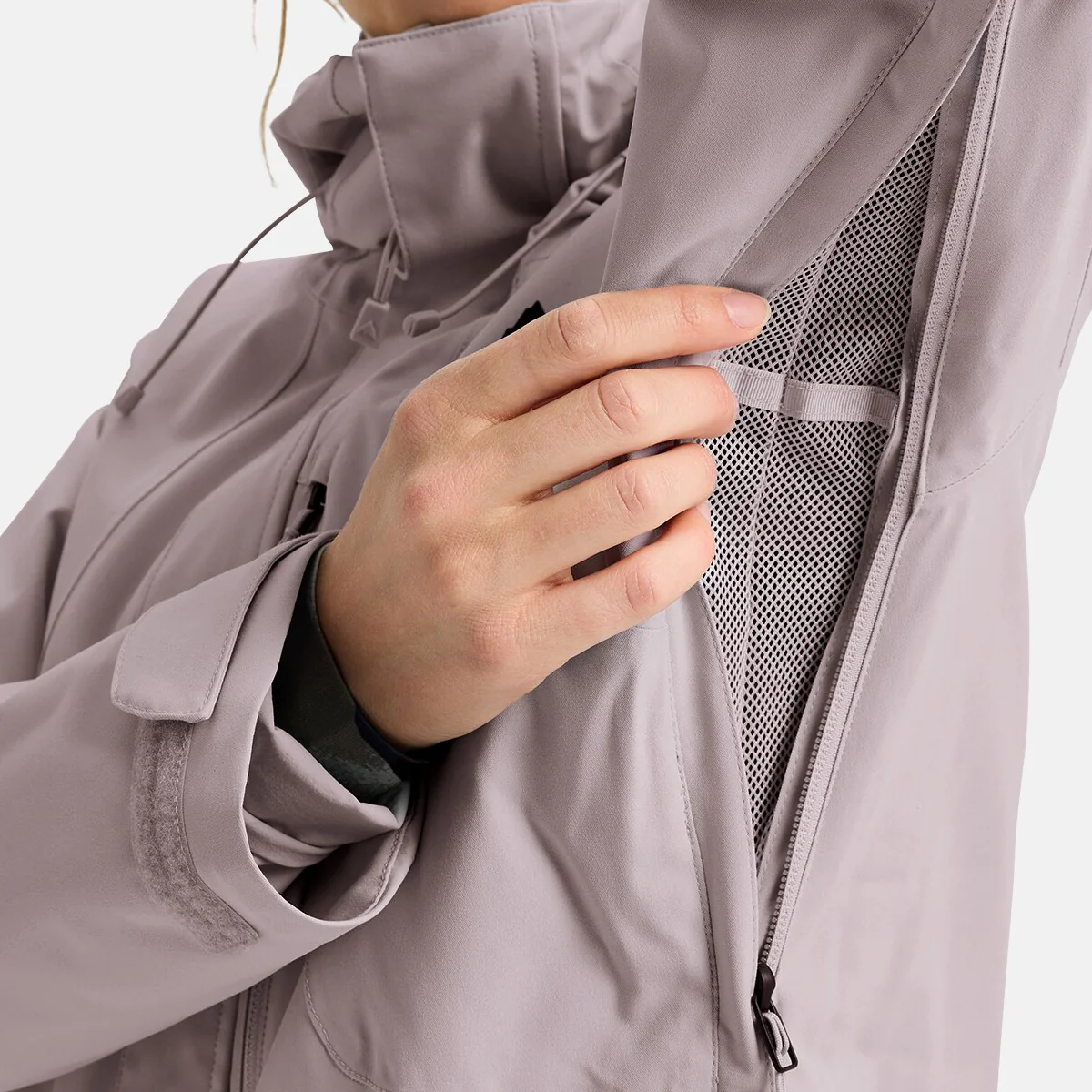 Burton Reserve 2L Insulated Stretch Slim Snow Jacket Washed Lavender - Womens - Image 4