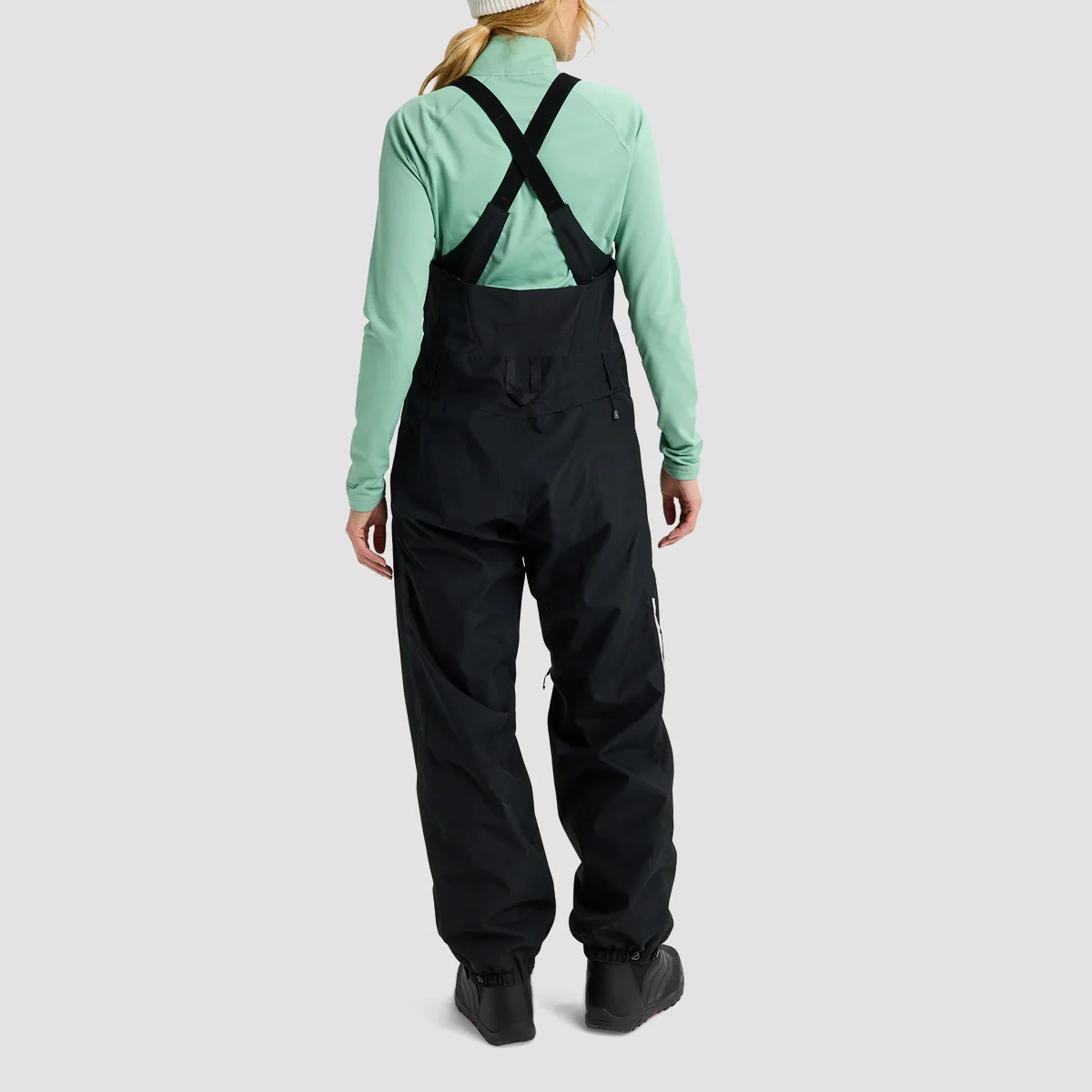Burton Reserve 2L Snow Bib Pants True Black - Womens - Image 2