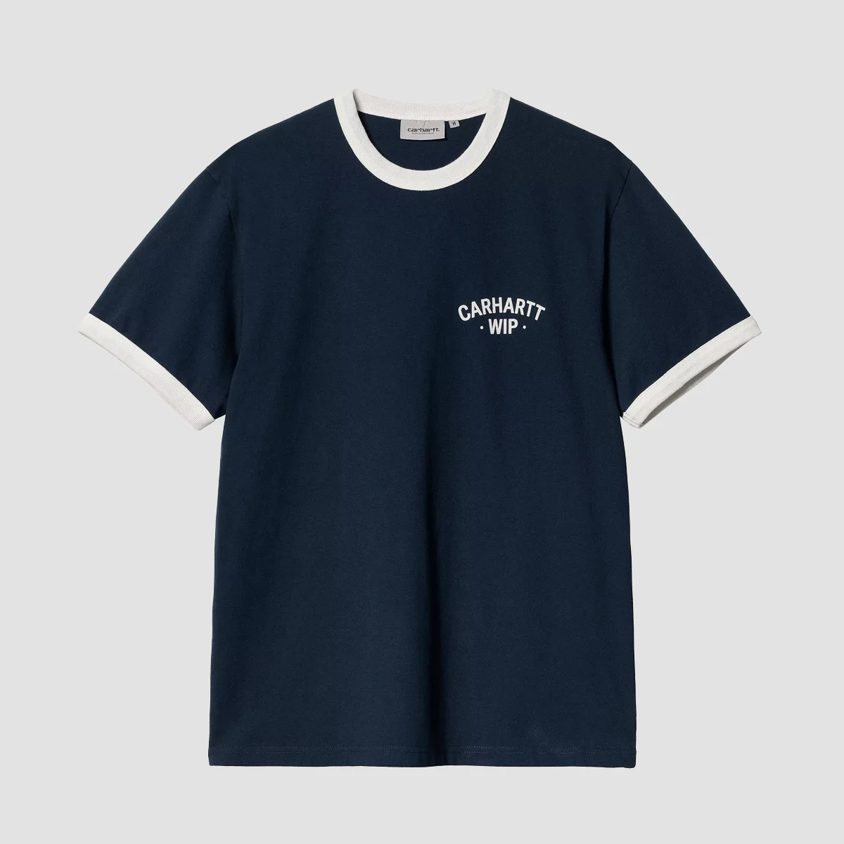 Carhartt WIP 89 Ringer T-Shirt Ink/Wax Heavy Enzyme Wash