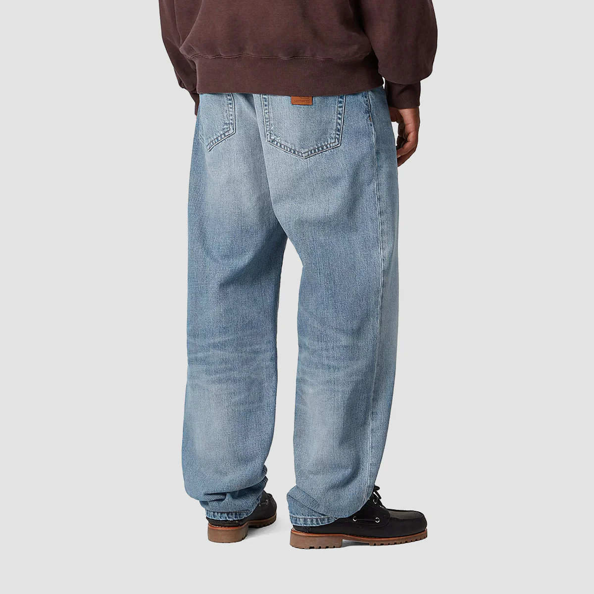 Carhartt WIP Aaron Jeans Blue Burst Washed - Image 2