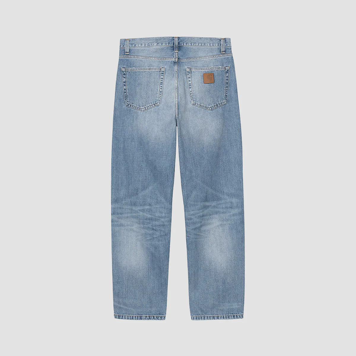Carhartt WIP Aaron Jeans Blue Burst Washed - Image 4