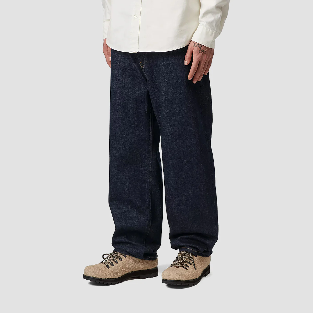 Carhartt WIP Aaron Jeans Blue Rinsed