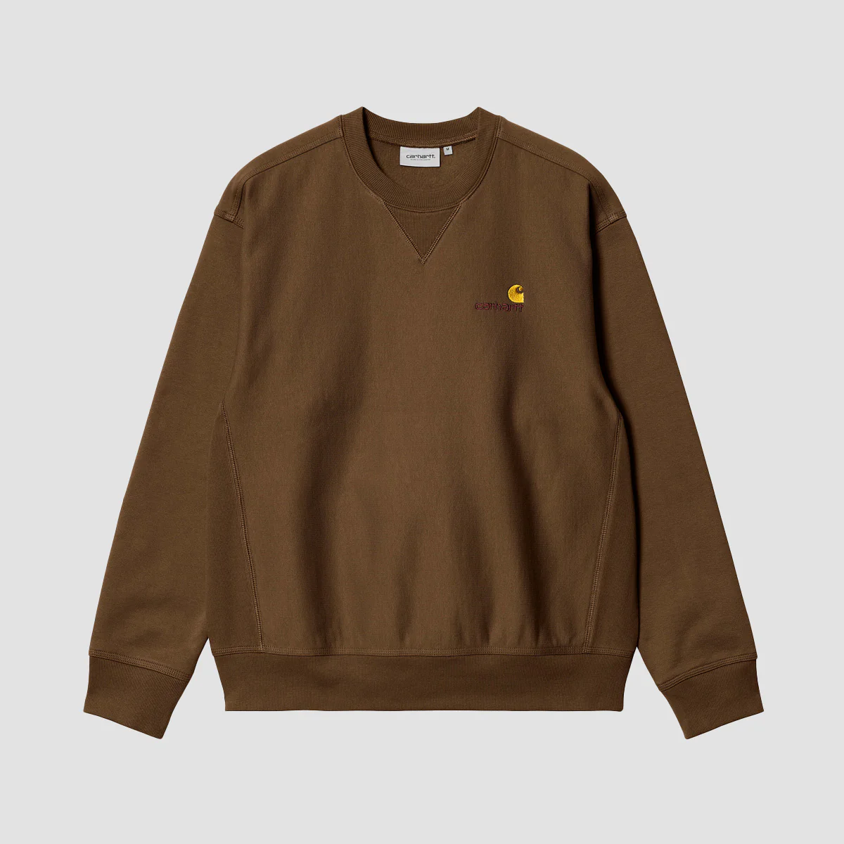 Carhartt WIP American Script Crew Sweat Lumber